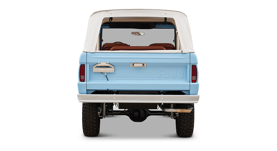 Classic Ford Bronco rear view