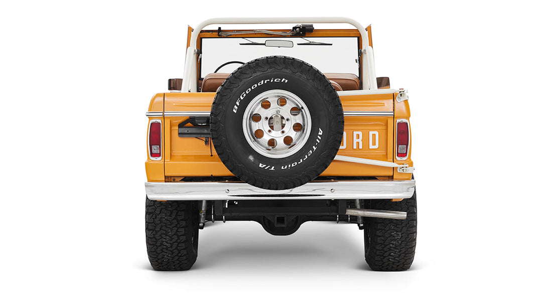 Classic Ford Bronco rear view