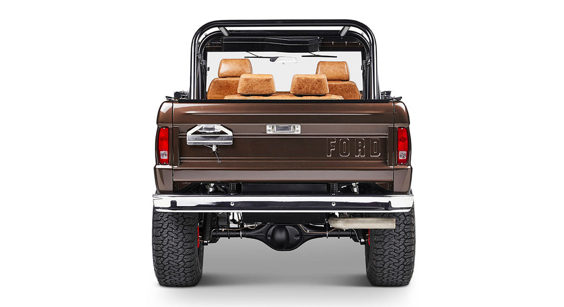 Classic Ford Bronco rear view