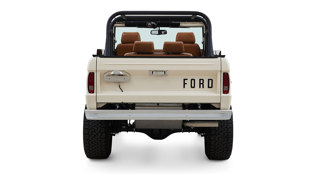 Classic Ford Bronco rear view