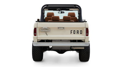 Classic Ford Bronco rear view
