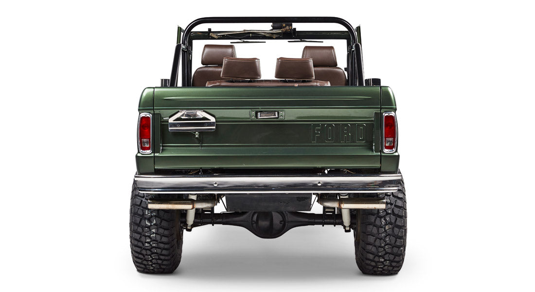 Classic Ford Bronco rear view