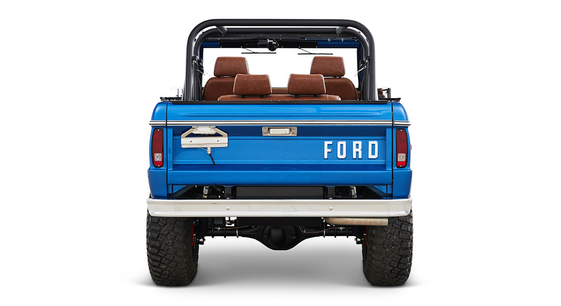 Classic Ford Bronco rear view