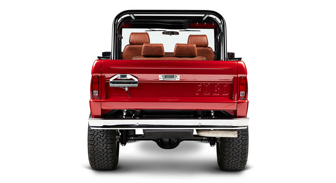 Classic Ford Bronco rear view
