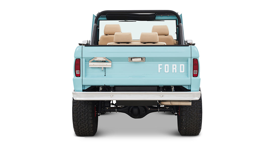 Classic Ford Bronco rear view