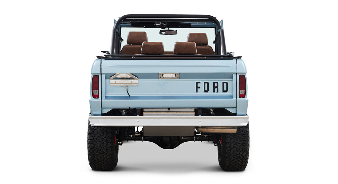 Classic Ford Bronco rear view