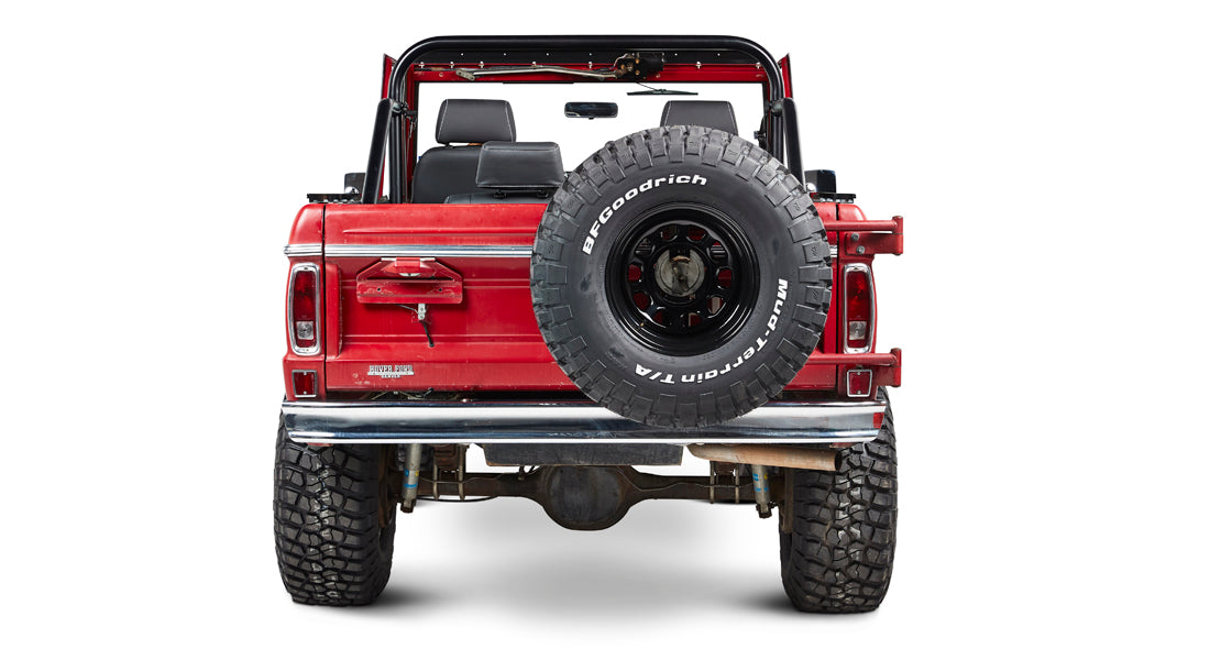 Classic Ford Bronco rear view