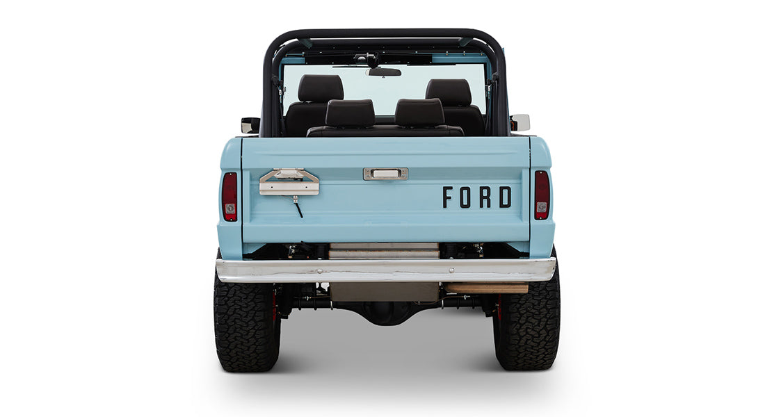 Classic Ford Bronco rear view