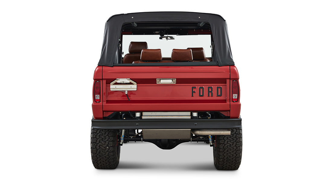 Classic Ford Bronco rear view