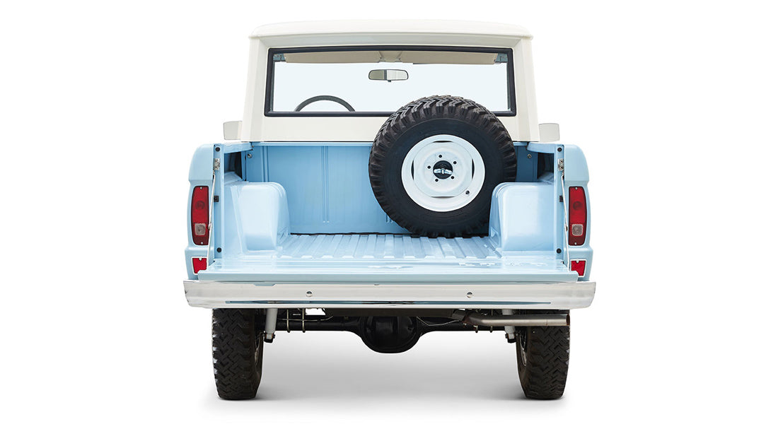 Classic Ford Bronco rear view