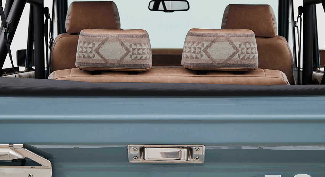 Classic Ford Bronco rear view