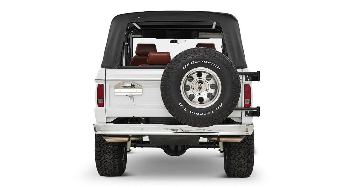 Classic Ford Bronco rear view
