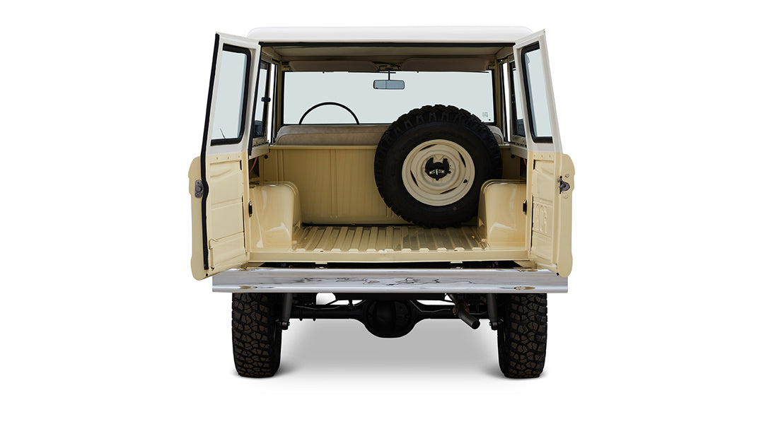 Classic Ford Bronco interior