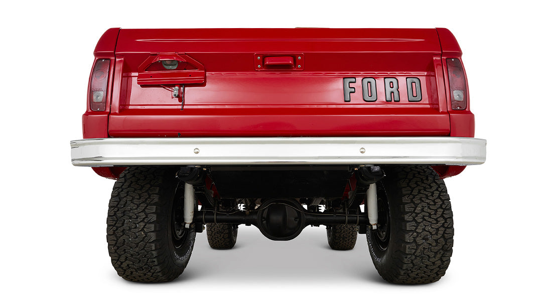 Classic Ford Bronco rear view