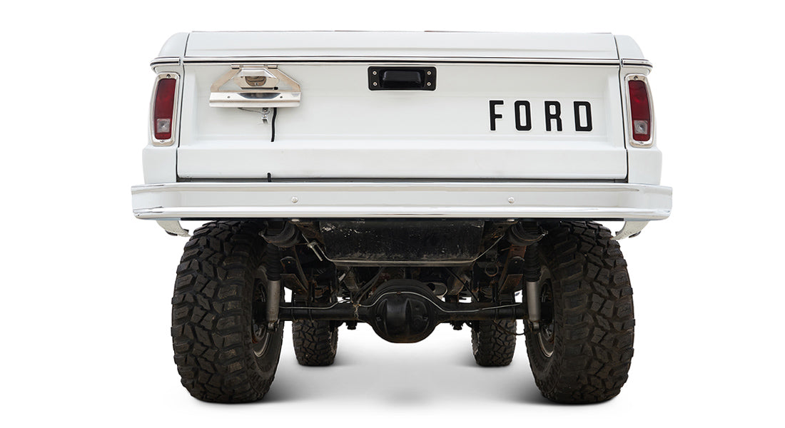 Classic Ford Bronco rear view