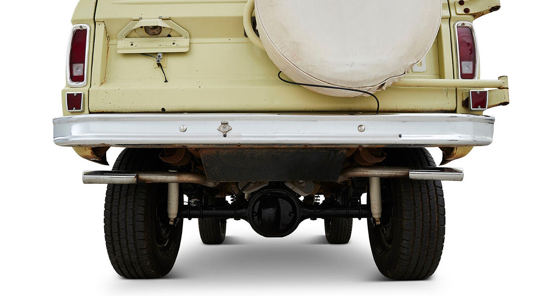 Classic Ford Bronco rear view