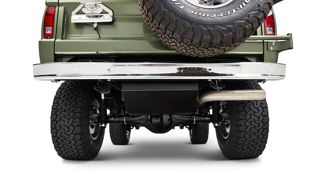 Classic Ford Bronco rear view