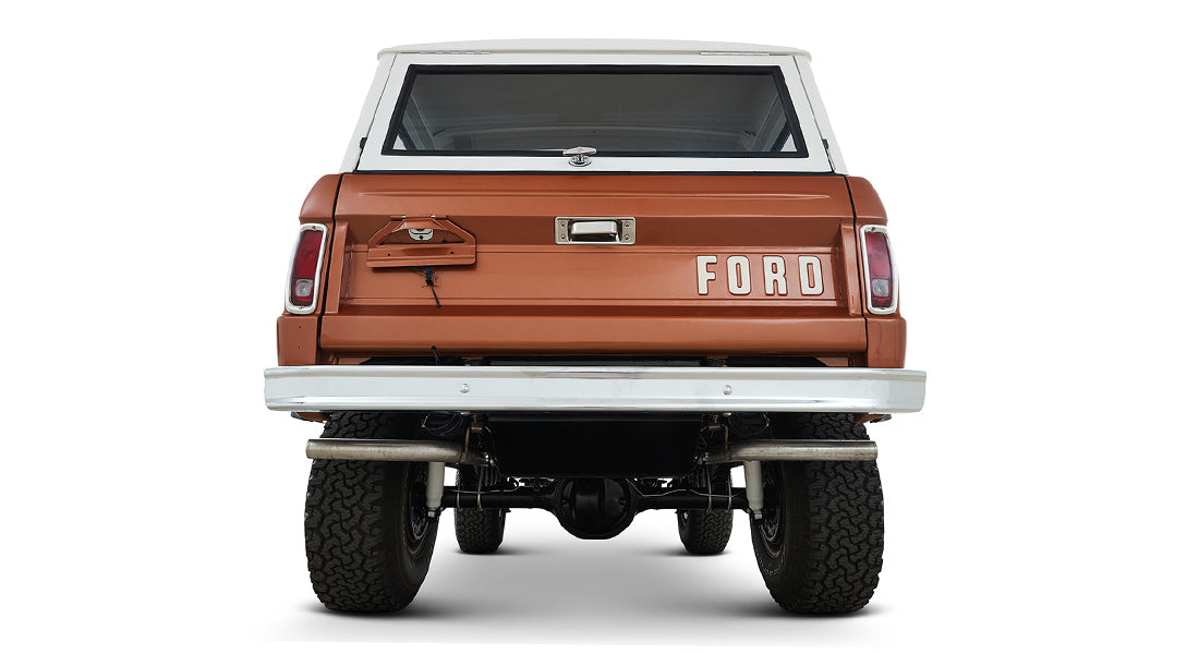 Classic Ford Bronco rear view