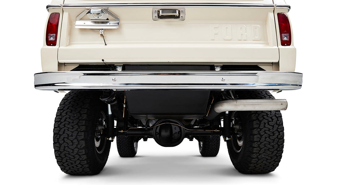 Classic Ford Bronco rear view