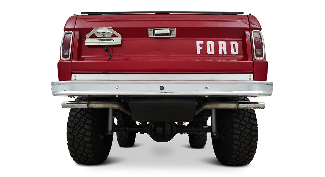 Classic Ford Bronco rear view