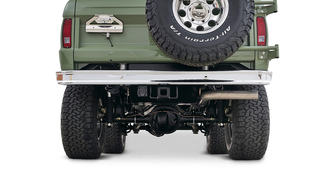 Classic Ford Bronco rear view