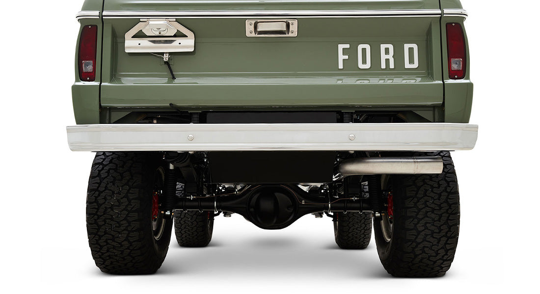 Classic Ford Bronco rear view