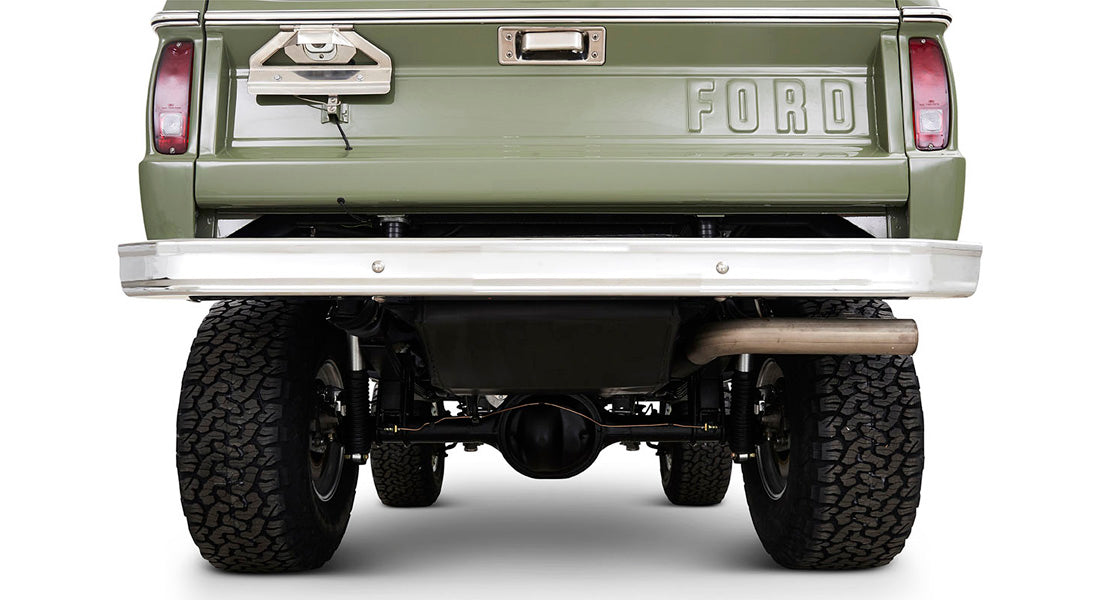 Classic Ford Bronco rear view