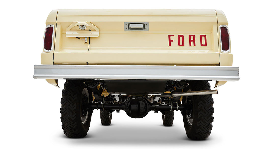 Classic Ford Bronco rear view