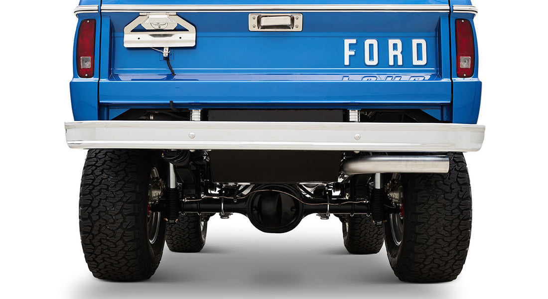Classic Ford Bronco rear view