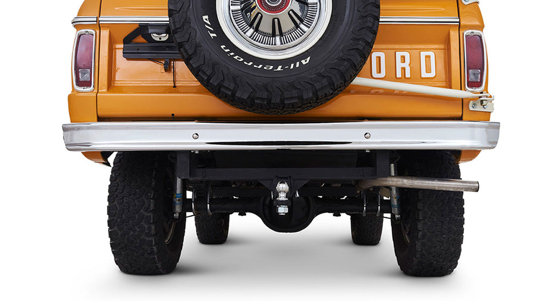 Classic Ford Bronco rear view