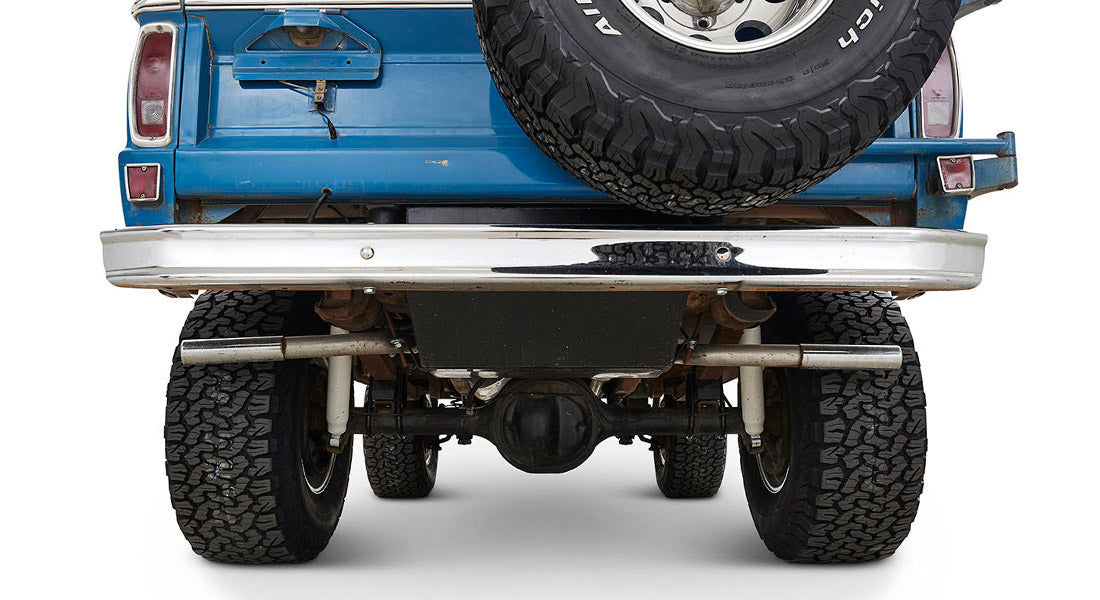 Classic Ford Bronco rear view