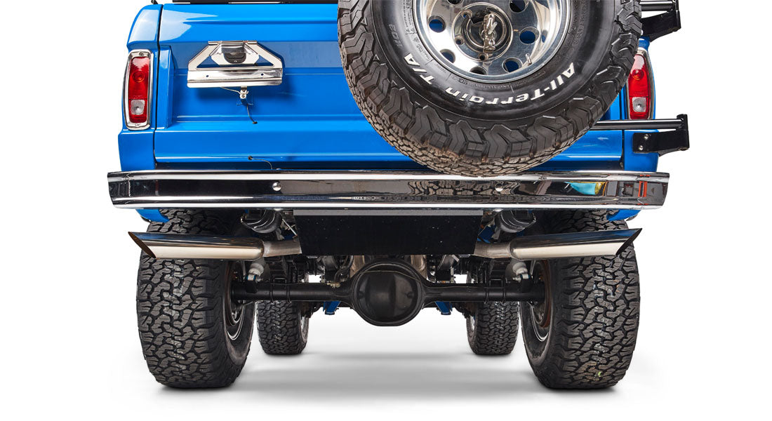 Classic Ford Bronco rear view