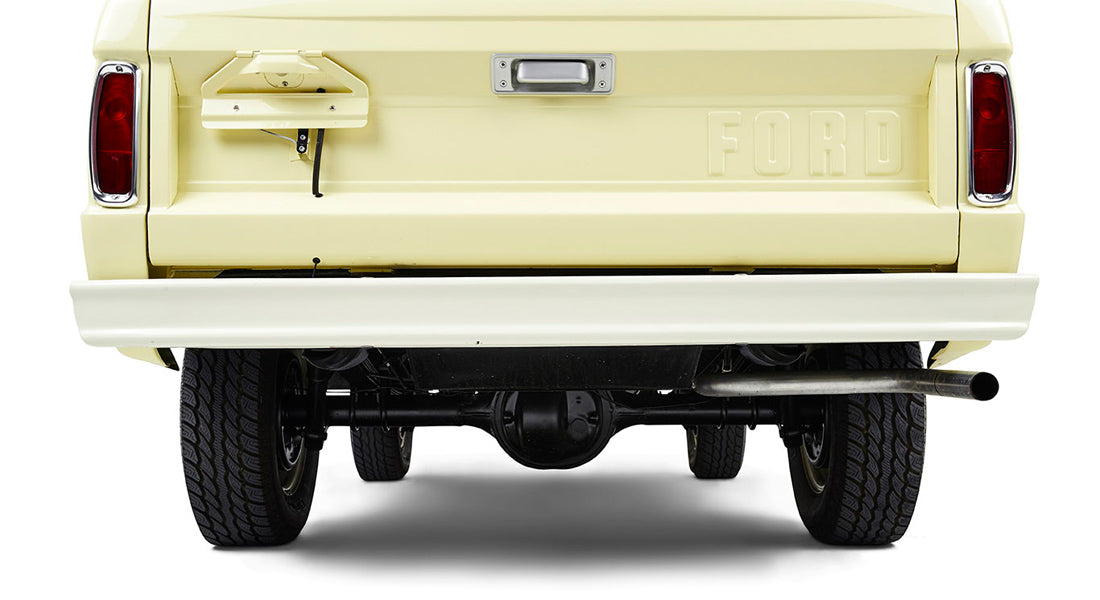 Classic Ford Bronco rear view