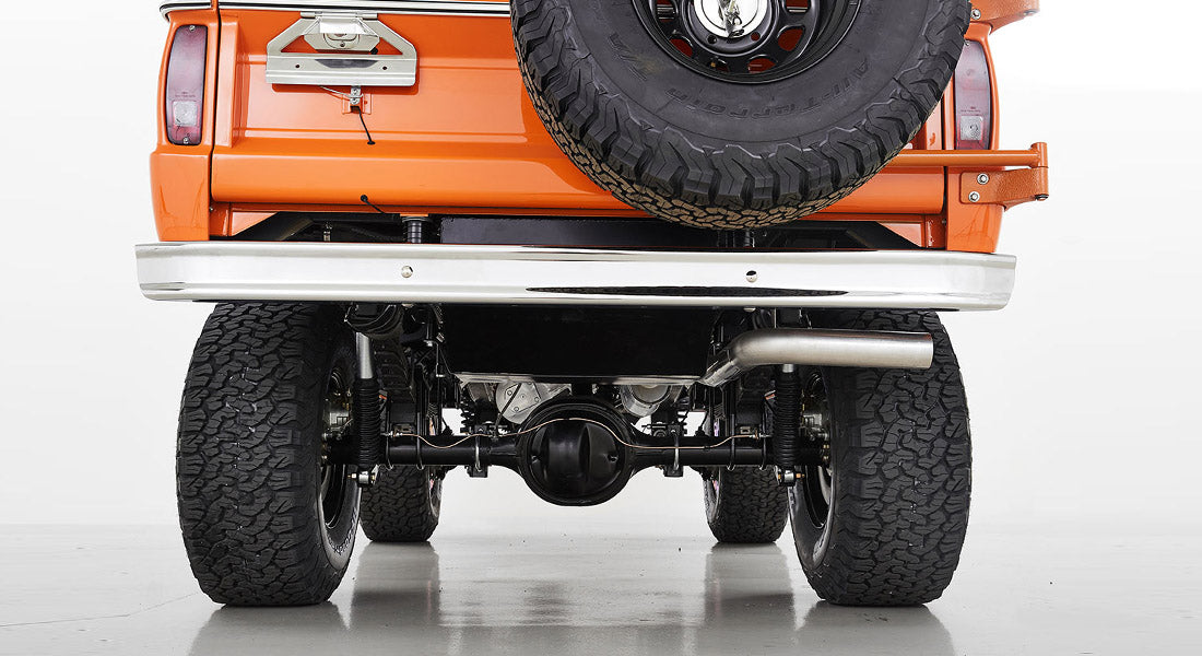 Classic Ford Bronco rear view