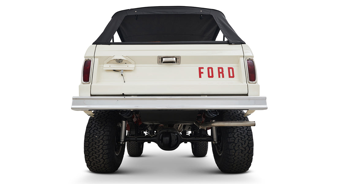 Classic Ford Bronco rear view