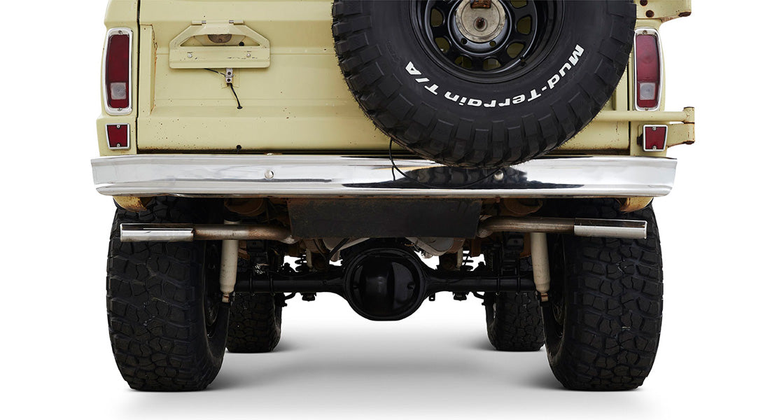 Classic Ford Bronco rear view