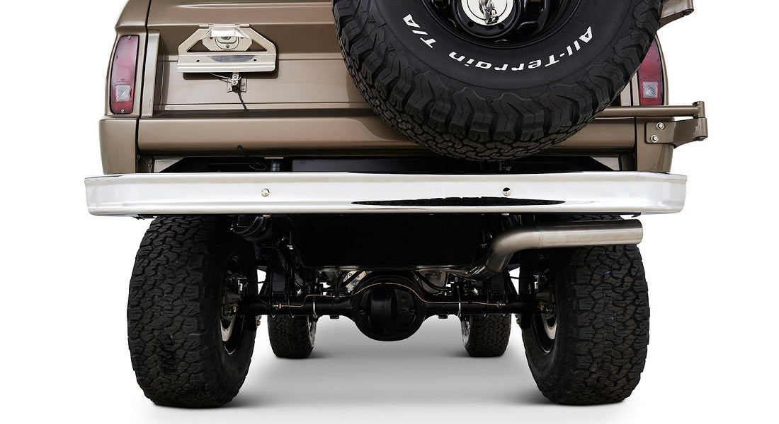 Classic Ford Bronco rear view