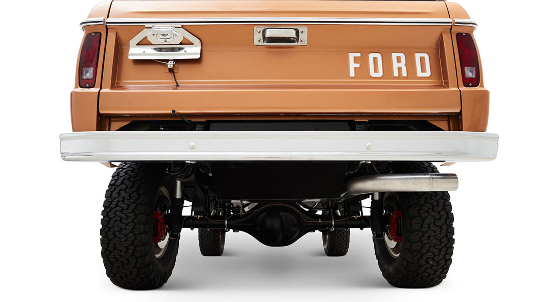 Classic Ford Bronco rear view