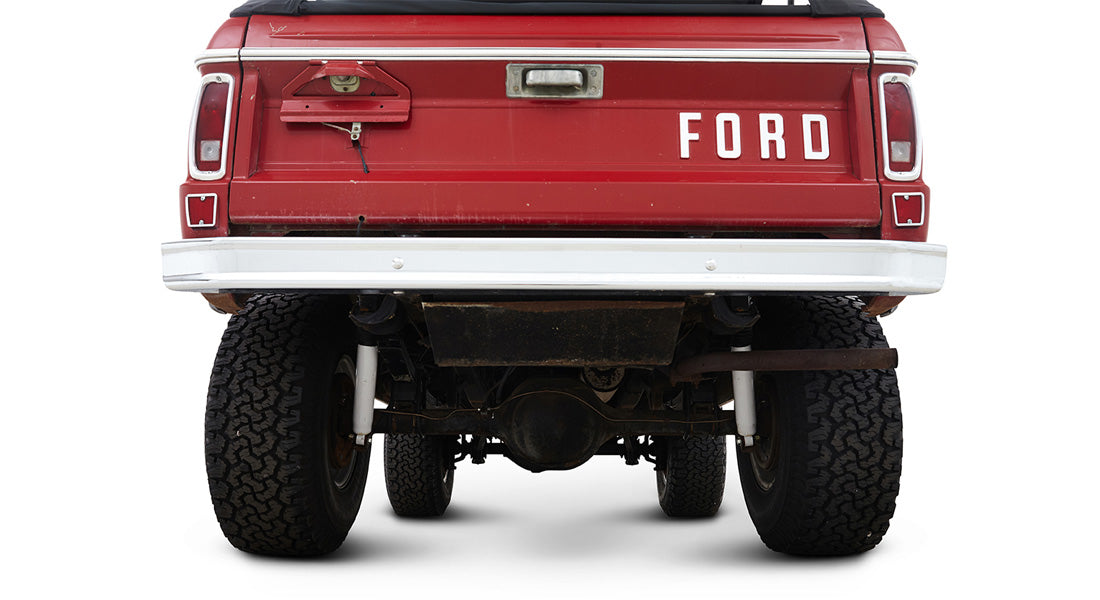 Classic Ford Bronco rear view