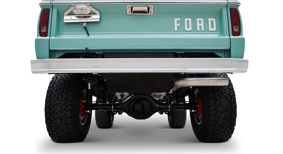 Classic Ford Bronco rear view