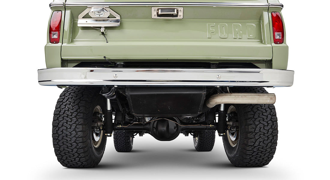 Classic Ford Bronco rear view