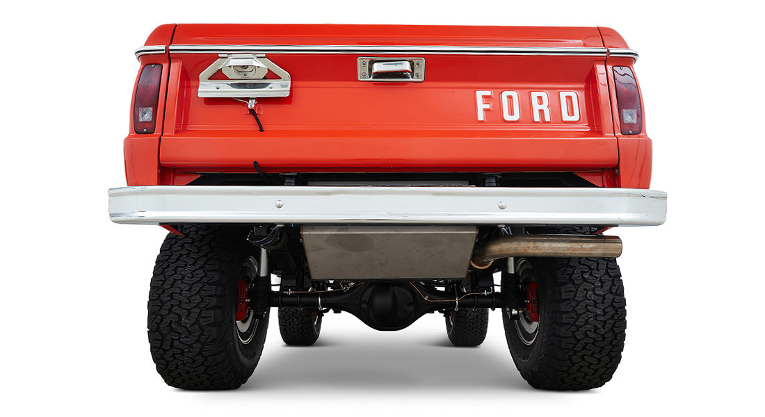 Classic Ford Bronco rear view