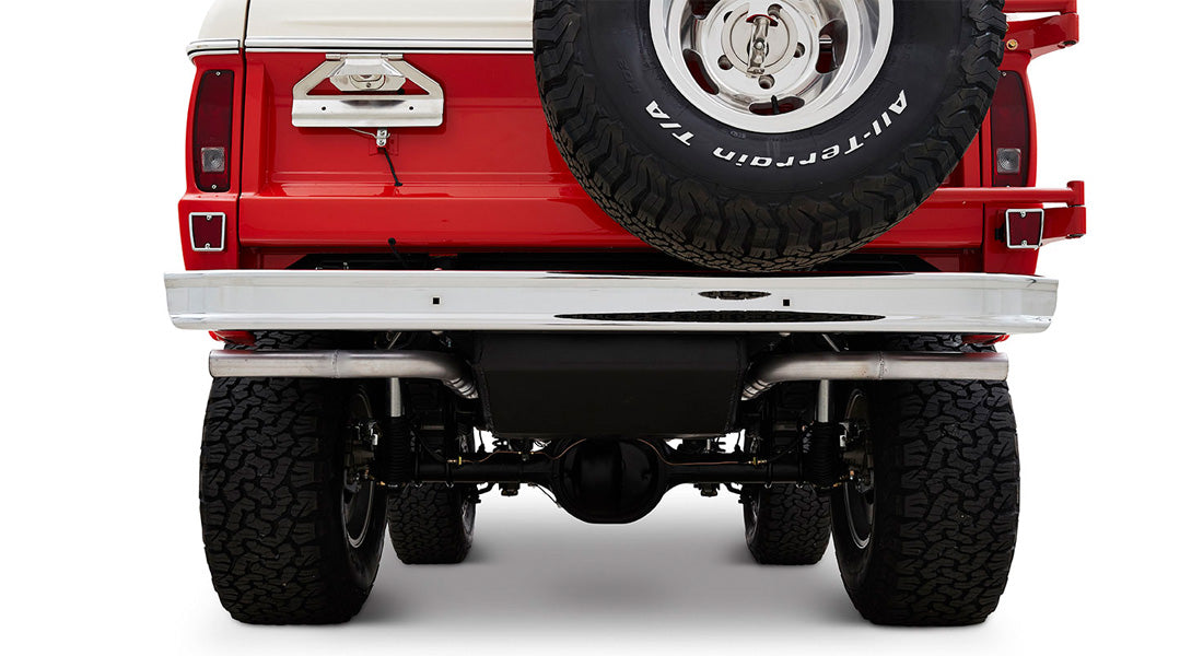 Classic Ford Bronco rear view