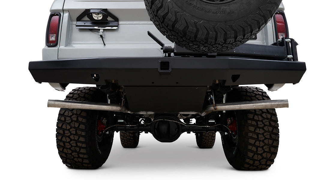 Classic Ford Bronco rear view