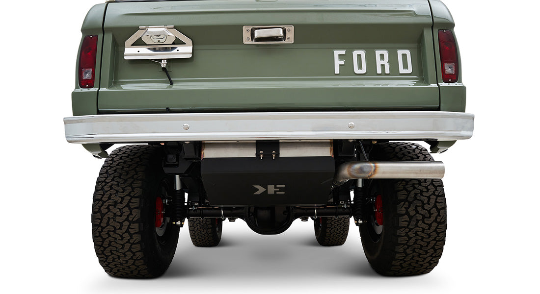 Classic Ford Bronco rear view