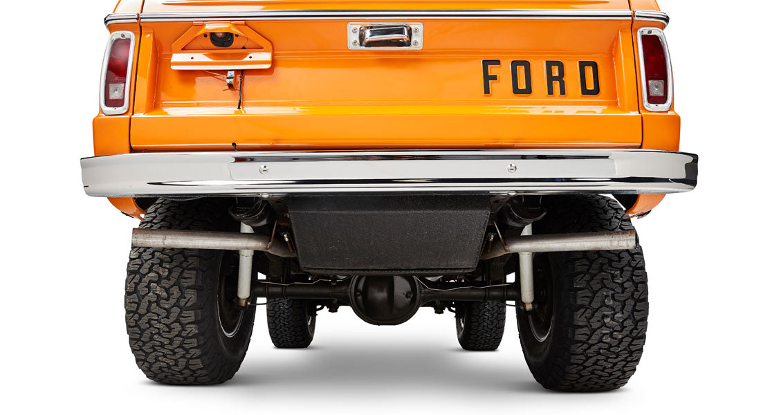 Classic Ford Bronco rear view