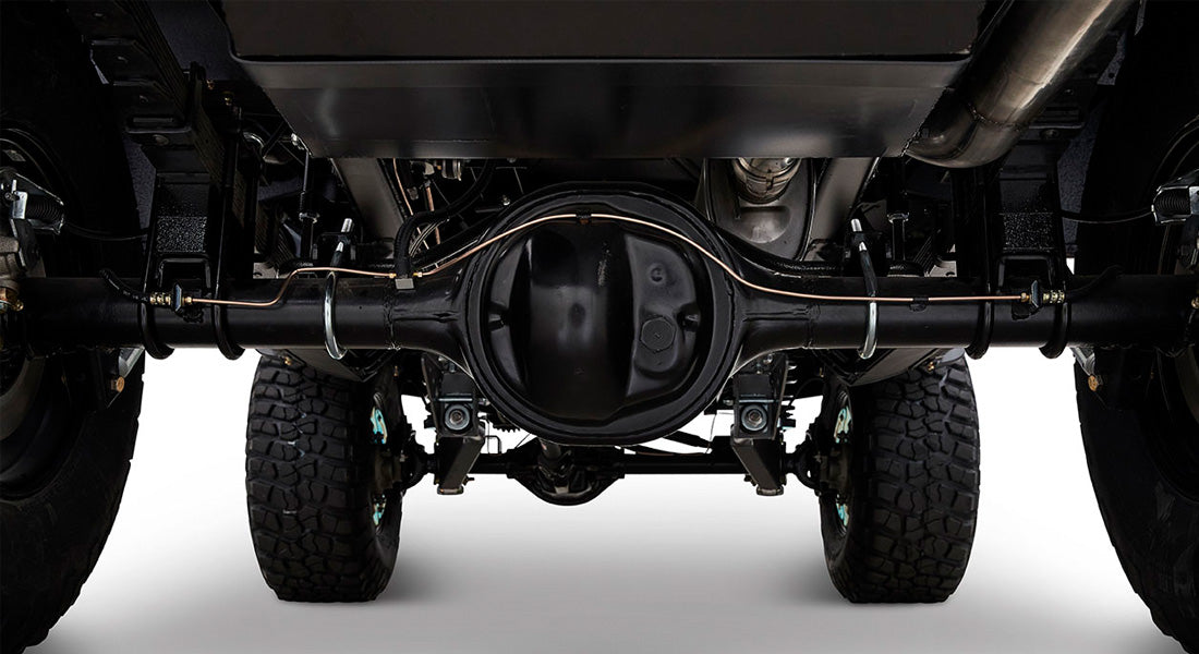 Classic Ford Bronco rear view