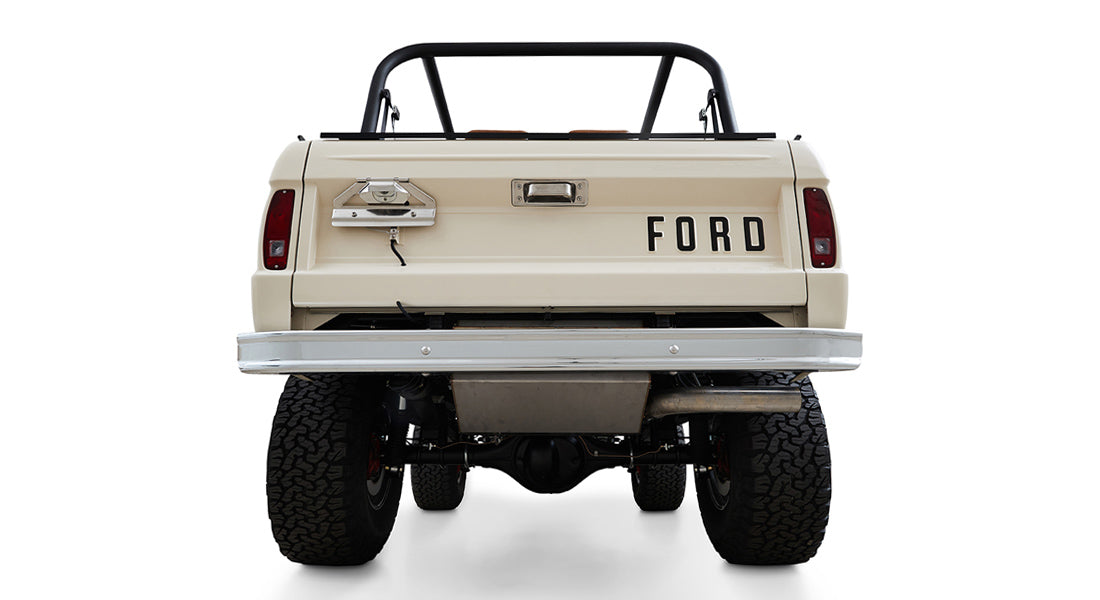 Classic Ford Bronco rear view