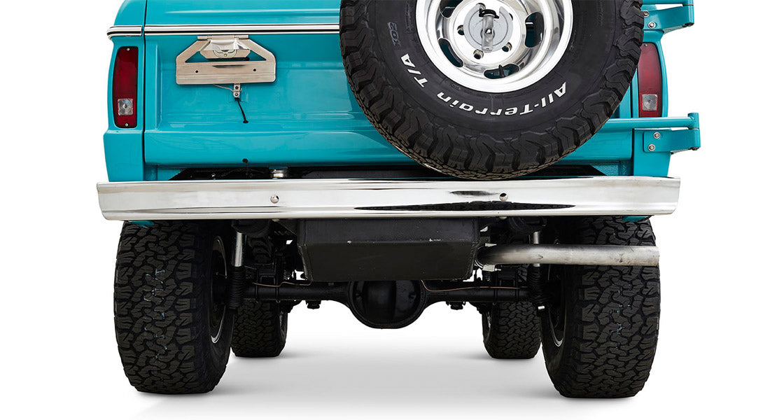 Classic Ford Bronco rear view