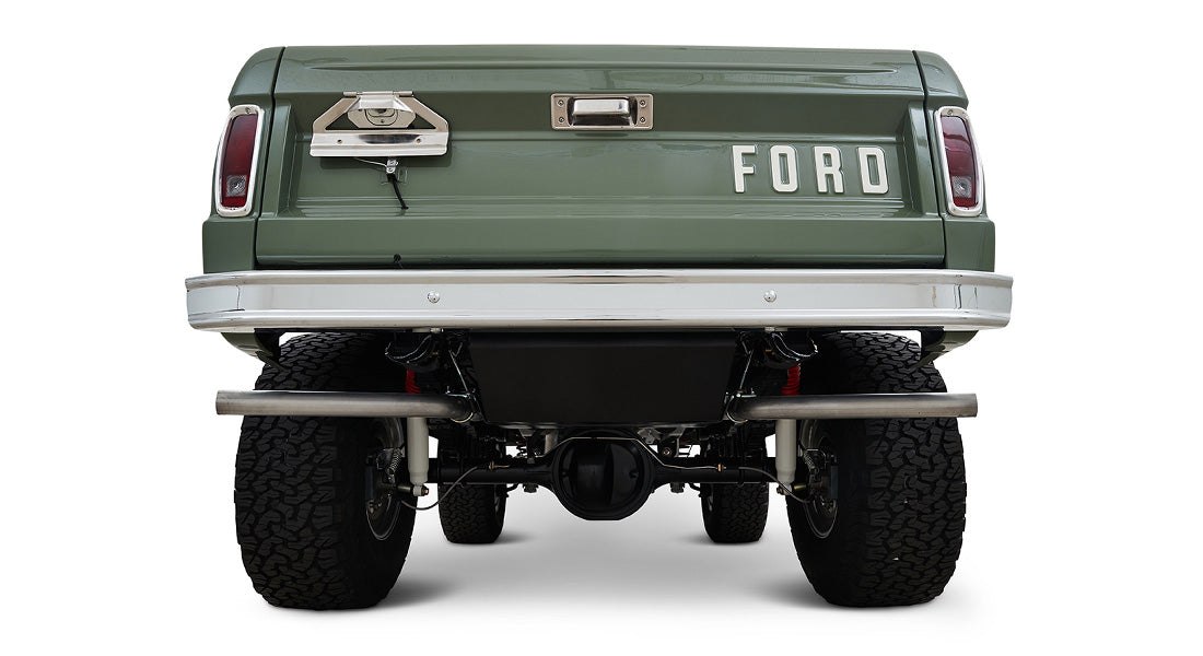 Classic Ford Bronco rear view